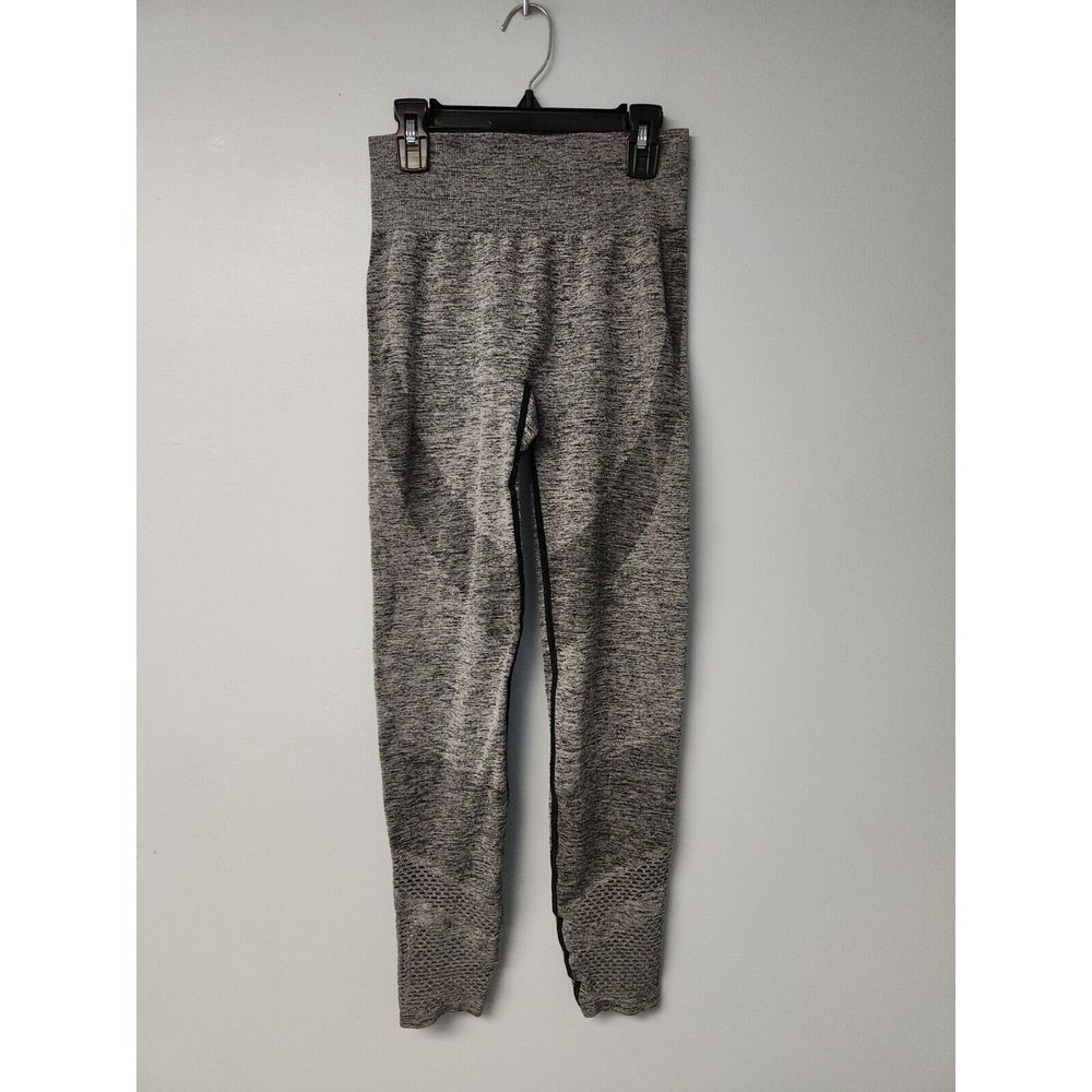 Victoria's‎ Secret PINK Seamless Gray Black Women's Size S Leggings